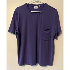 Wilfred Free Pocket T-Shirt Deep Violet Women’s Size Small Pullover Short Sleeve